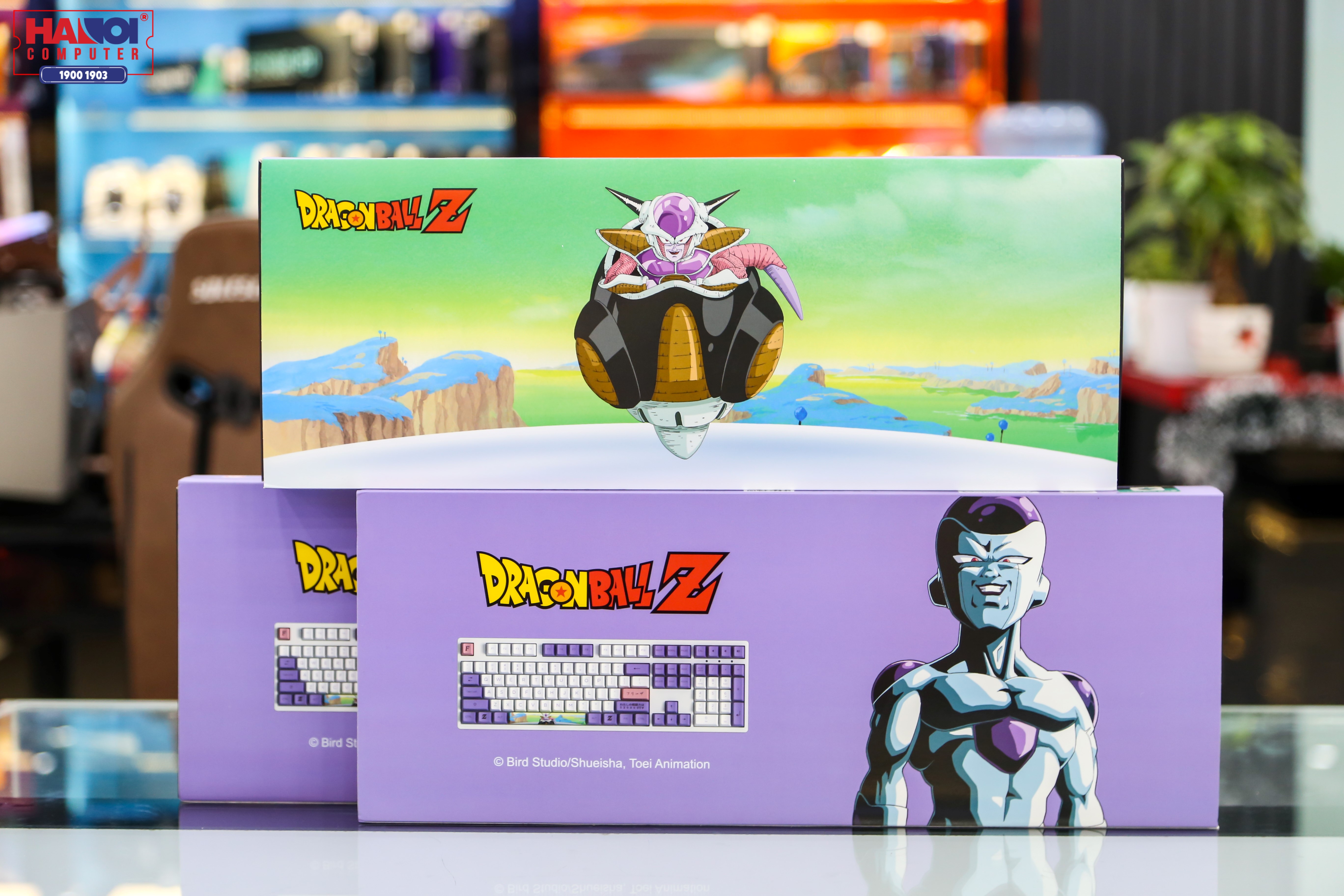 Bàn phím AKKO 3108 Dragon Ball Z - Frieza (Akko Blue sw) có thiết kế độc đáo